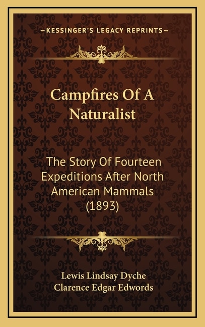 Couverture_Campfires Of A Naturalist