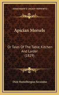 Front cover_Apician Morsels