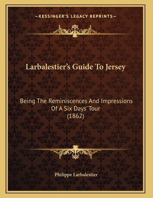 Couverture_Larbalestier's Guide To Jersey