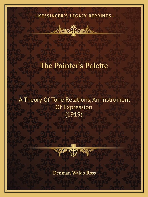 Front cover_The Painter's Palette