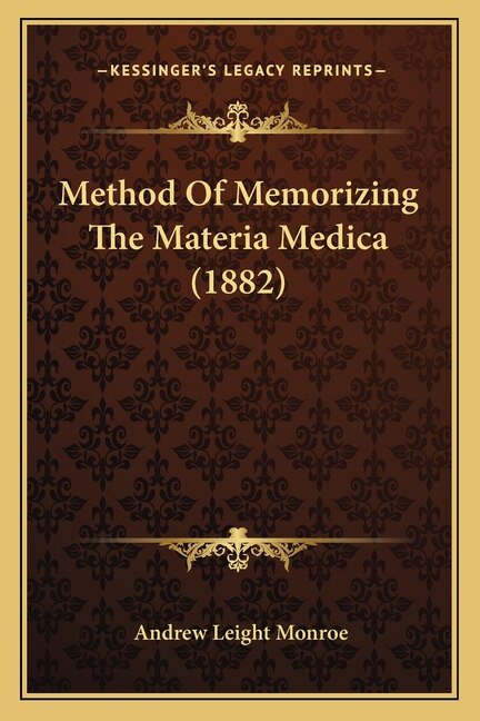Couverture_Method Of Memorizing The Materia Medica (1882)
