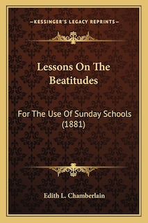 Front cover_Lessons on the Beatitudes