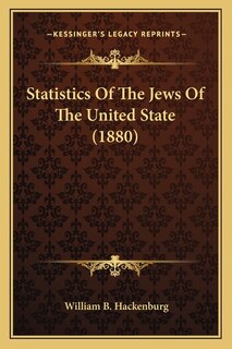Front cover_Statistics Of The Jews Of The United State (1880)