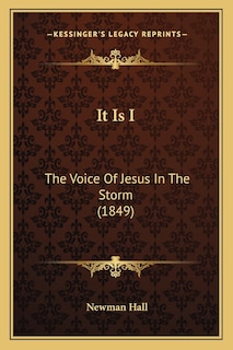 Front cover_It Is I