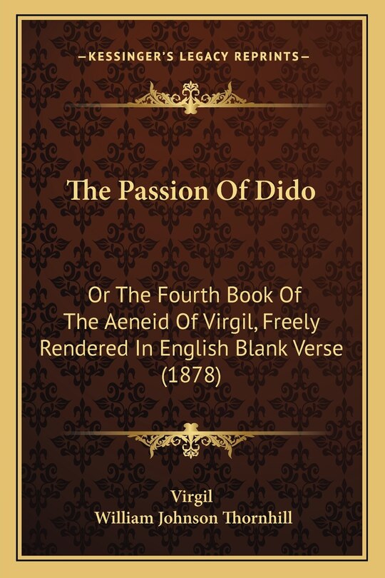 Front cover_The Passion of Dido