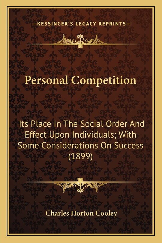 Front cover_Personal Competition