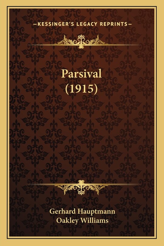 Front cover_Parsival (1915)
