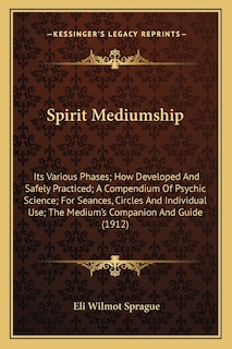 Couverture_Spirit Mediumship