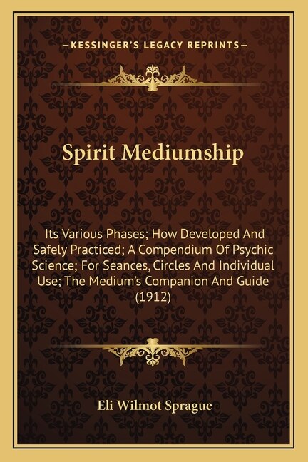 Couverture_Spirit Mediumship