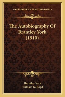 Front cover_The Autobiography Of Brantley York (1910)
