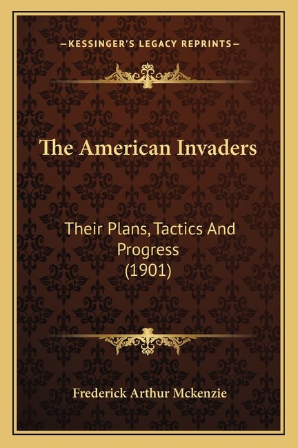 Front cover_The American Invaders