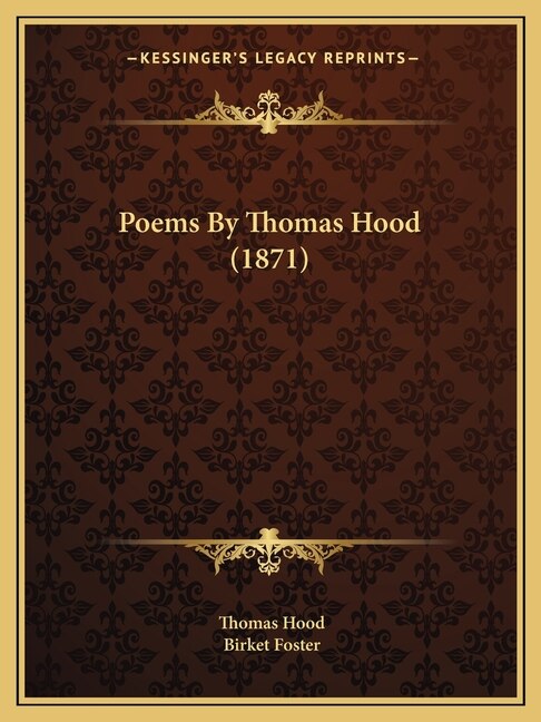 Front cover_Poems By Thomas Hood (1871)