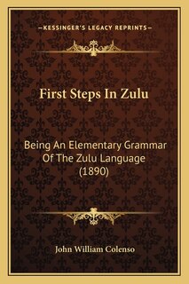Couverture_First Steps In Zulu