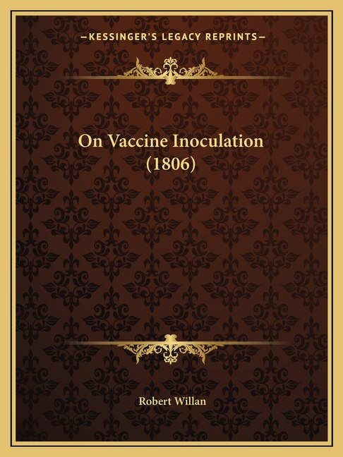 Couverture_On Vaccine Inoculation (1806)