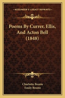 Couverture_Poems by Currer, Ellis, and Acton Bell (1848)