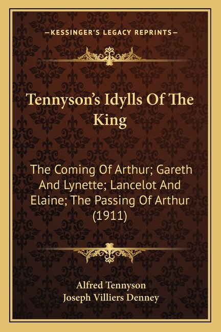 Front cover_Tennyson's Idylls Of The King