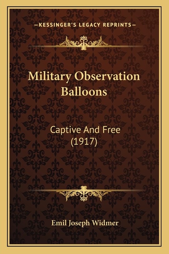 Front cover_Military Observation Balloons