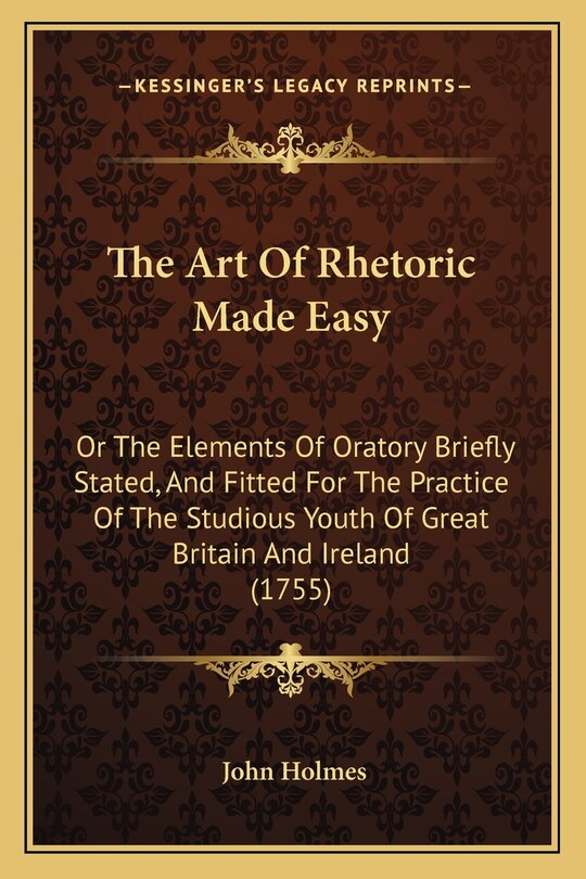 Couverture_The Art Of Rhetoric Made Easy
