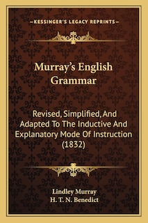 Couverture_Murray's English Grammar