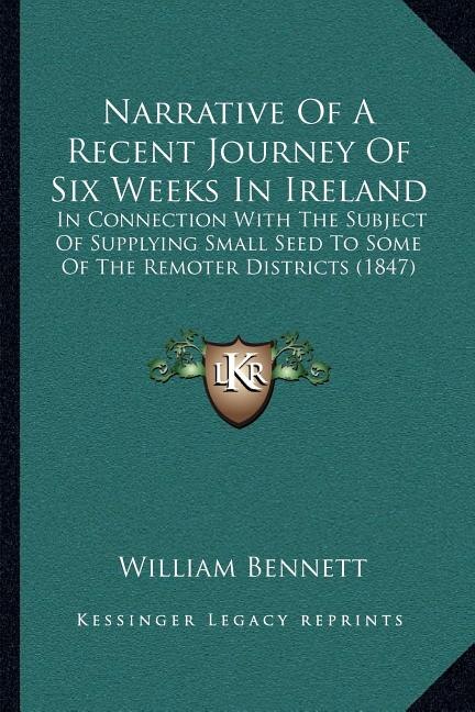 Front cover_Narrative Of A Recent Journey Of Six Weeks In Ireland