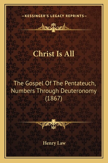 Front cover_Christ Is All