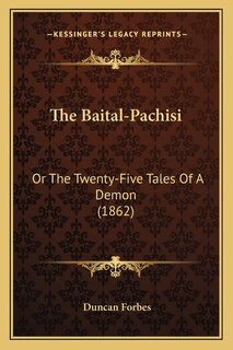 Front cover_The Baital-Pachisi