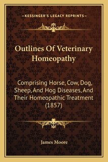 Couverture_Outlines of Veterinary Homeopathy