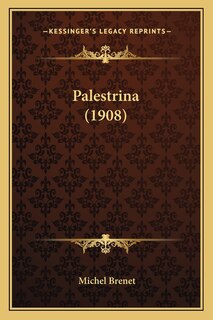 Front cover_Palestrina (1908)