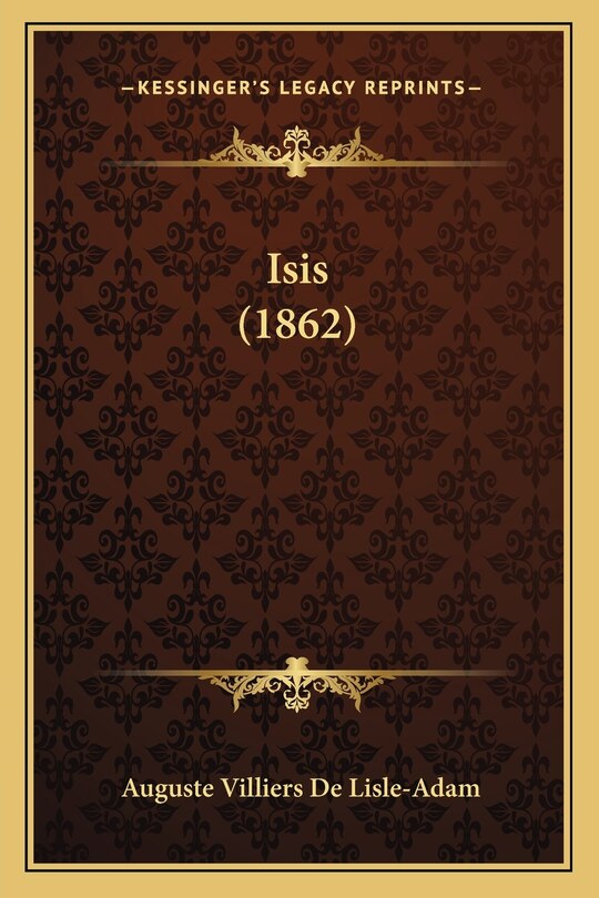 Front cover_Isis (1862)