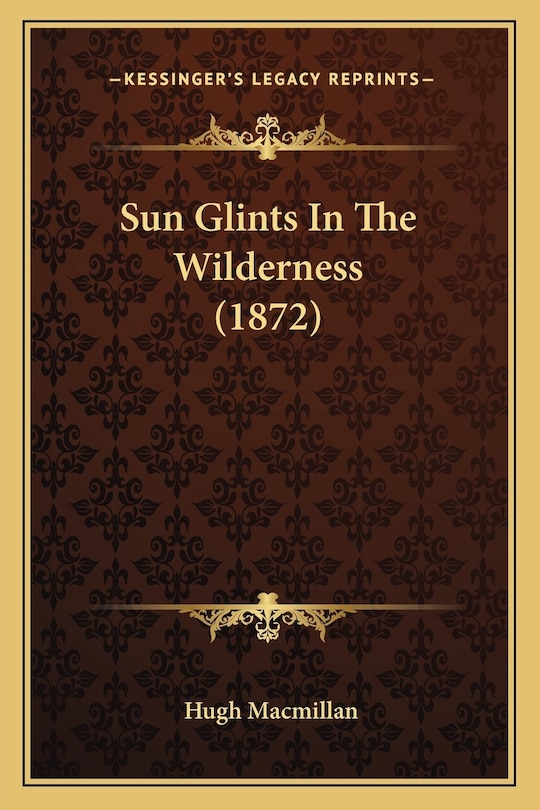 Couverture_Sun Glints In The Wilderness (1872)