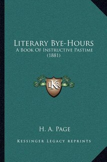 Front cover_Literary Bye-Hours