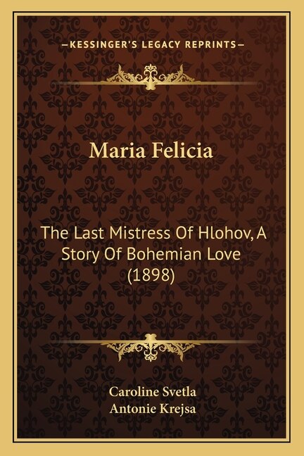 Front cover_Maria Felicia