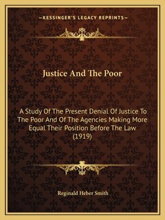Couverture_Justice and the Poor