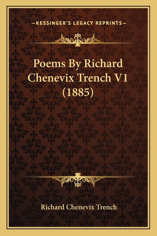 Couverture_Poems By Richard Chenevix Trench V1 (1885)