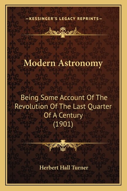 Front cover_Modern Astronomy