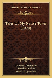 Front cover_Tales Of My Native Town (1920)