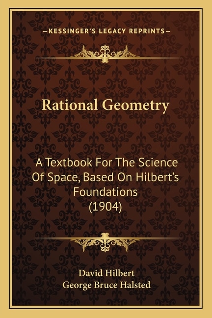 Front cover_Rational Geometry