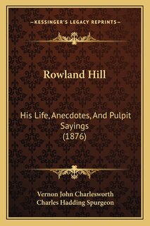 Front cover_Rowland Hill