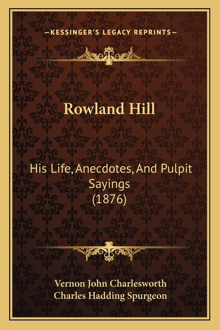Front cover_Rowland Hill