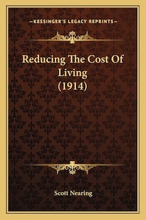 Front cover_Reducing The Cost Of Living (1914)