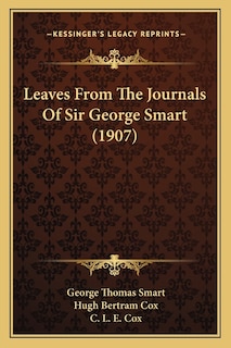 Couverture_Leaves From The Journals Of Sir George Smart (1907)