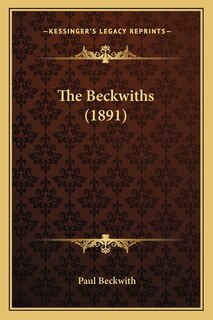 Front cover_The Beckwiths (1891)