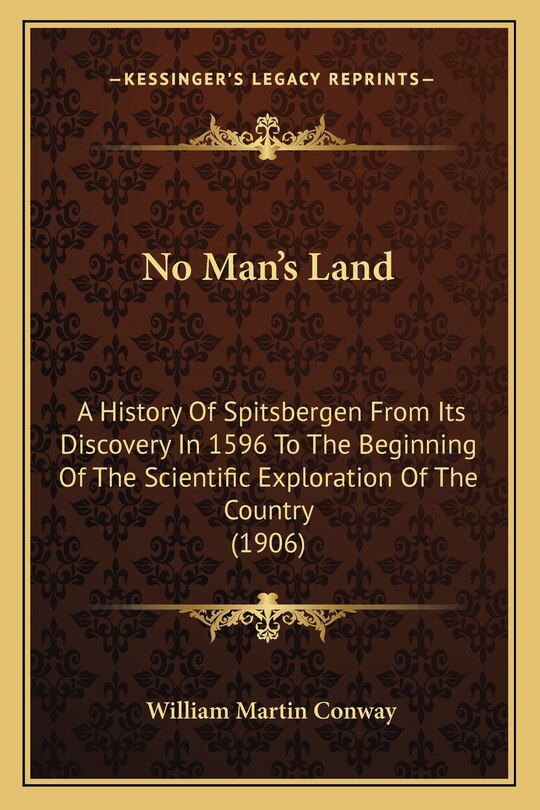 Front cover_No Man's Land