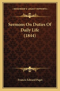 Front cover_Sermons on Duties of Daily Life (1844)