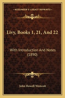Couverture_Livy, Books 1, 21, And 22
