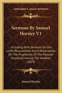 Couverture_Sermons By Samuel Horsley V1