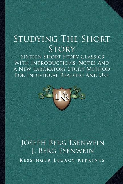 Front cover_Studying The Short Story