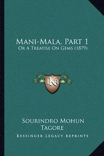 Couverture_Mani-Mala, Part 1