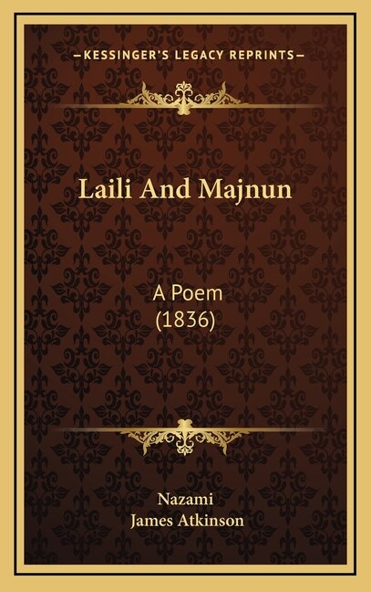 Front cover_Laili And Majnun