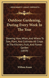 Couverture_Outdoor Gardening, During Every Week In The Year